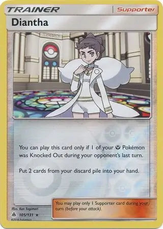 Forbidden Light Diantha #105/131 reverse holo